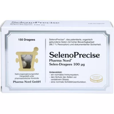SELENOPRECISE 100 μg dragées Pharma Nord, 150 pièces