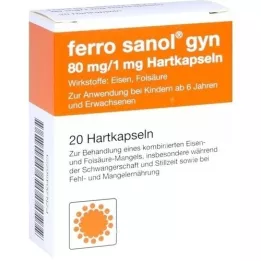 FERRO SANOL gyn Hartkaps.m.msr.überz.Pellets, 20 pc