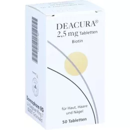 DEACURA Comprimés de 2,5 mg, 50 pc