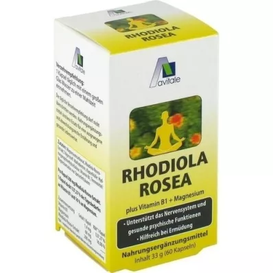 RHODIOLA ROSEA Capsules 200 mg, 60 pc