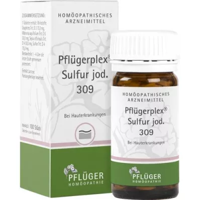 PFLÜGERPLEX Iode de soufre 309 comprimés, 100 pc