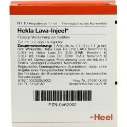 HEKLA LAVA Ampoules Injeel, 10 pc