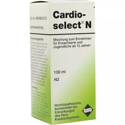 CARDIOSELECT N gouttes, 100 ml