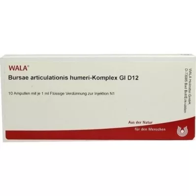 BURSAE complexe articulation humérus GL D 12 Amp., 10X1 ml