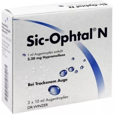 SIC OPHTAL N collyre, 3X10 ml SIC OPHTAL N collyre, 3X10 ml