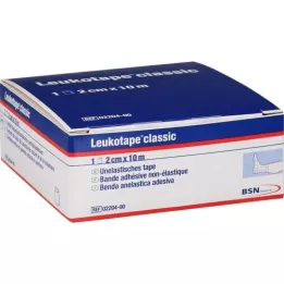 LEUKOTAPE Classique 2 cmx10 m blanc, 1 pce