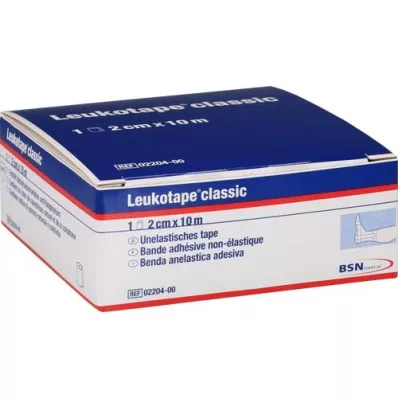 LEUKOTAPE Classique 2 cmx10 m blanc, 1 pce LEUKOTAPE Classique 2 cmx10 m blanc, 1 pce