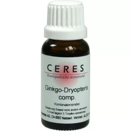 CERES Ginkgo dryopteris comp. gouttes, 20 ml