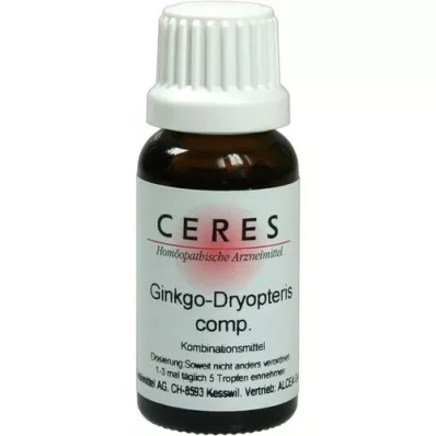 CERES Ginkgo dryopteris comp. gouttes, 20 ml