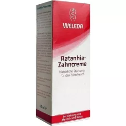 WELEDA Dentifrice Ratanhia, 75 ml