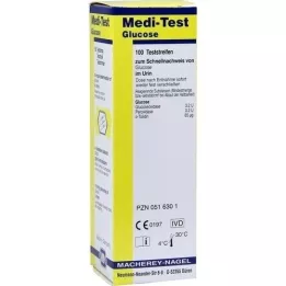 MEDI-TEST Bandelettes de test de glucose, 100 pièces