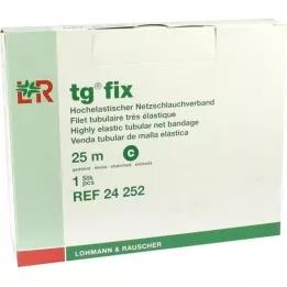 TG bandage filet fixe C 25 m blanc, 1 pièce