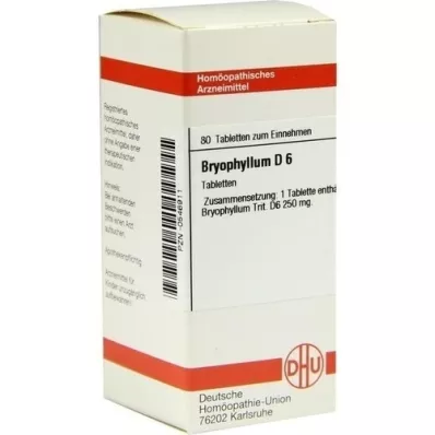BRYOPHYLLUM D 6 comprimés, 80 pc
