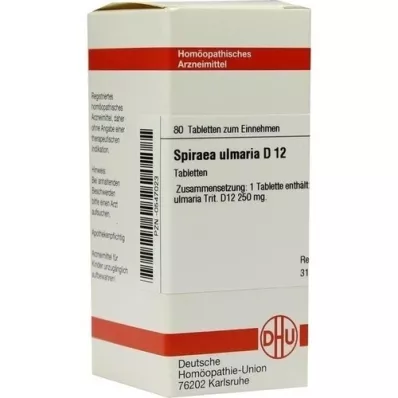 SPIRAEA ULMARIA D 12 comprimés, 80 pc