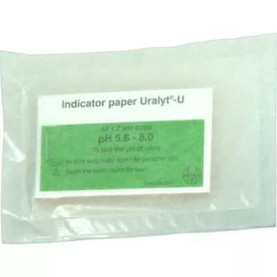 URALYT-Papier indicateur U, 52X2 pcs URALYT-Papier indicateur U, 52X2 pcs