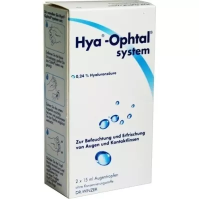 HYA-OPHTAL gouttes oculaires système, 2X15 ml HYA-OPHTAL gouttes oculaires système, 2X15 ml