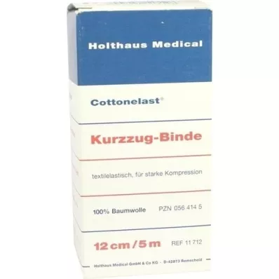 KURZZUGBINDE Coton élastique 12 cmx5 m, 1 pièce