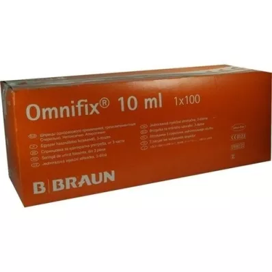 OMNIFIX Solo Spr.10 ml Luer sans latex, 100X10 ml