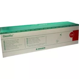OMNIFIX Solo Spr.5 ml Luer Lock sans latex, 100X5 ml