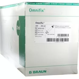 OMNIFIX Solo Spr.20 ml Luer Lock sans latex, 100X20 ml
