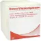 VLIESSTOFF-KOMPRESSEN 10x10 cm non stérile 4 fois, 100 pc