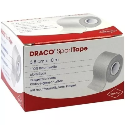 DRACO TAPEVERBAND 3,8 cmx10 m blanc, 1 pièce DRACO TAPEVERBAND 3,8 cmx10 m blanc, 1 pièce