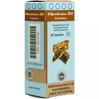 OKOUBASAN D 2 comprimés, 80 pc