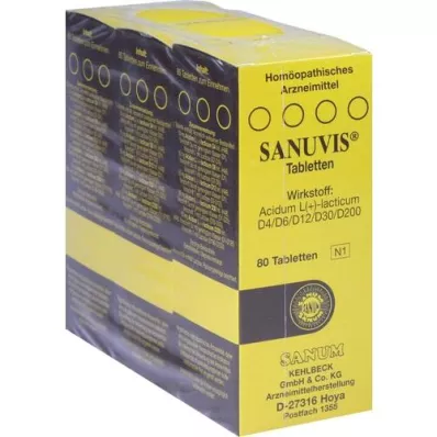 SANUVIS Comprimés, 3X80 pc