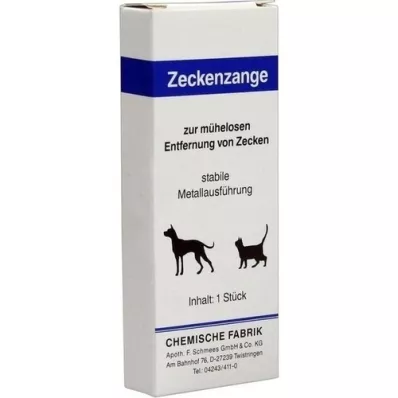 ZECKENZANGE en métal, 1 pièce