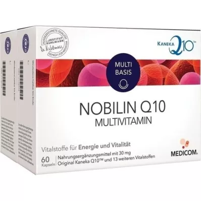 NOBILIN Capsules multivitaminées Q10, 120 pièces