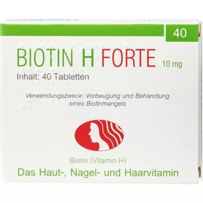 BIOTIN Comprimés H Forte, 40 pc BIOTIN Comprimés H Forte, 40 pc