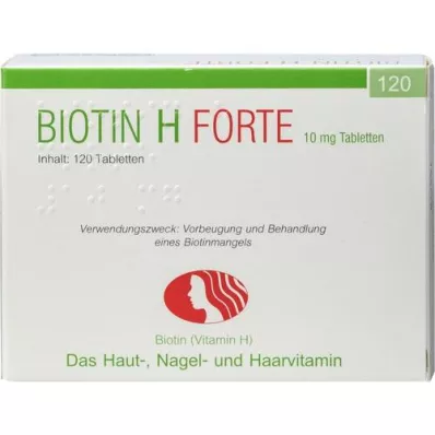 BIOTIN Comprimés H Forte, 120 pc BIOTIN Comprimés H Forte, 120 pc