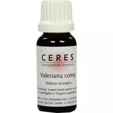 CERES Valériane comp. gouttes, 20 ml