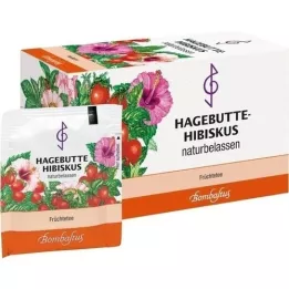 HAGEBUTTE HIBISKUS Sac filtrant, 20X3 g