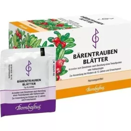 BÄRENTRAUBENBLÄTTER Sac filtrant, 20X3 g