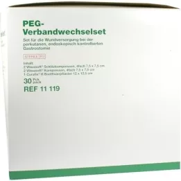 PEG Set de changement de pansements, 30 pcs