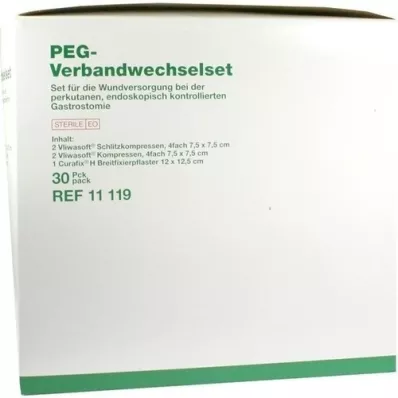 PEG Set de changement de pansements, 30 pcs