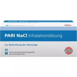 PARI Ampoules de solution pour inhalation de NaCl, 60X2,5 ml