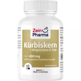 KÜRBISKERN PLUS Capsules de zinc + magnésium, 60 pc
