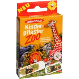 KINDERPFLASTER Zoo 2 tailles, 10 pces