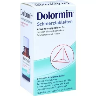 DOLORMIN Comprimés pelliculés, 50 pc