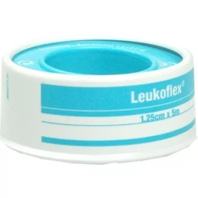 LEUKOFLEX Pansement 1,25 cmx5 m, 1 pièce
