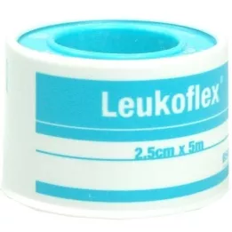 LEUKOFLEX Pansement 2,5 cmx5 m, 1 pièce