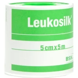 LEUKOSILK 5 cmx5 m, 1 pièce