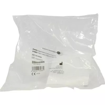 PARI Jeu de filtres/valves pour nébuliseur.LL+LC , 1 pièce