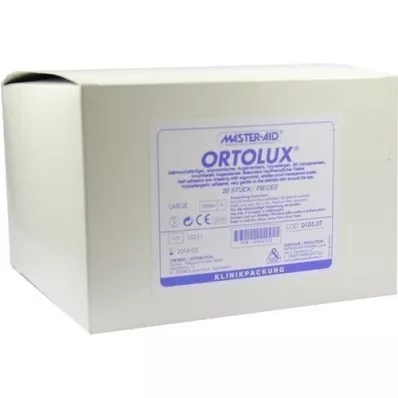 ORTOLUX Bande de verre de montre grande, 20 pc