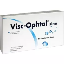 VISC OPHTAL gel pour les yeux sinus, 30X0,6 ml