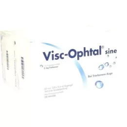 VISC OPHTAL gel pour les yeux sinus, 120x0,6 ml