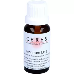 CERES Aconitum D 12 Dilution, 20 ml