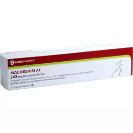 MAGNESIUM AL Comprimés effervescents de 243 mg, 20 pc
